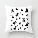 Axyaa Dachshund Cushion Cover 45x45cm Cute Dog Puppy Throw Pillow Cases