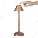 Axyaa Retro LED Table Lamp: Touch Sensor, Rechargeable, 3 Color, Night Light.