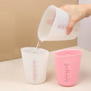 Axyaa Silicone Measuring Cup with Scale - Heat Resistant Baking Tool