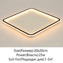 Axyaa Nordic LED Ceiling Chandelier with Remote Control for Bedroom Livingroom Aisle Balcony