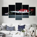 Race Cars Alfa Romeo C39 Canvas Wall Art Print by Axyaa