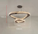 Axyaa Modern LED Chandelier Pendant Light for Indoor Dining Room Lighting