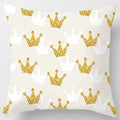 Axyaa Yellow Pink Pattern Square Pillowcase Home Decoration Cushion Cover