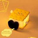 Axyaa Cartoon Cookies Night Light USB Rechargeable Lamp for Baby Bedroom
