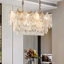 Axyaa French Crystal Chandelier for Luxurious Living and Dining Spaces