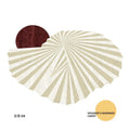 Axyaa Irregular Nordic Style Plush Carpet for Bedroom and Living Room