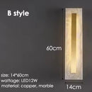 Axyaa Gold Marble Wall Sconce - Luxury Lighting Fixture for Living Room & Bedroom