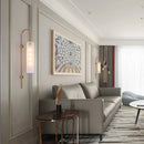 Nordix Bedroom Sconce by Axyaa: Modern Glass LED Wall Lights for Decoration & Reading