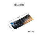 Axyaa Japanese Ceramic Sushi Plate Set for Restaurants and Home Dining