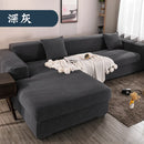 Axyaa Thick Elastic Polar Fleece Sofa Cover for 1/2/3/4 Seater L-shaped Corner Sofa