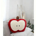 Axyaa Apple Pillow Sofa Cushion for Living Room Office Bedhead