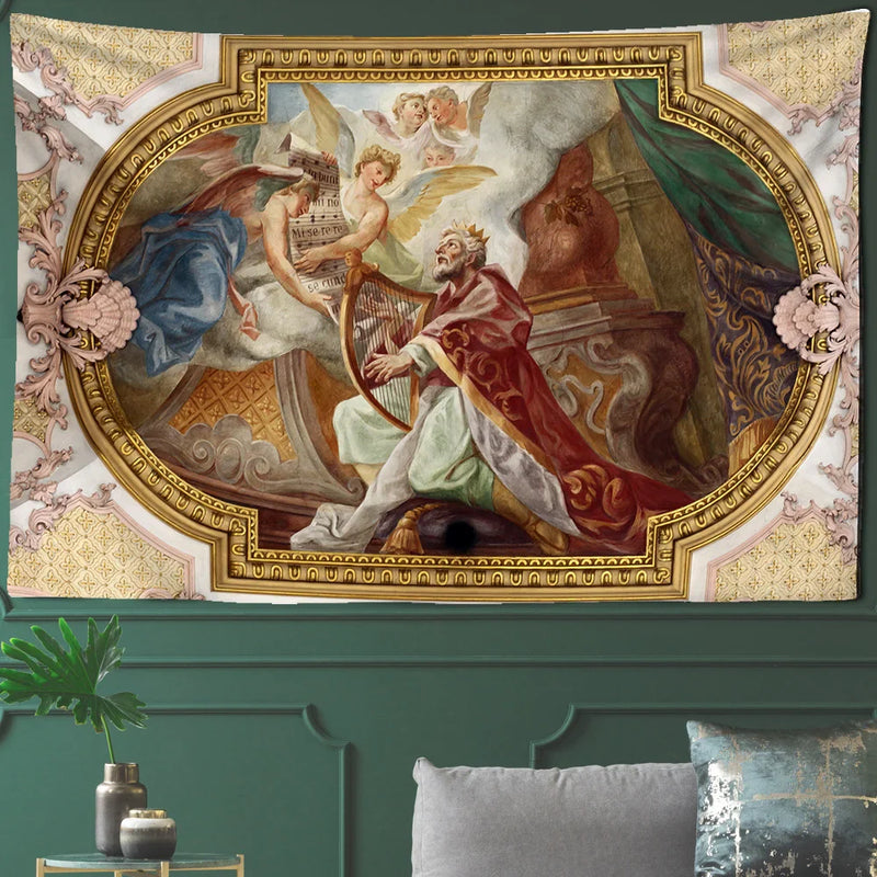 Axyaa Classic Tapestry Mural for Church or Home Décor