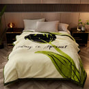 Axyaa Raschel Plush Warm Blanket 1PC 150/180/200cm - Thick & Cozy