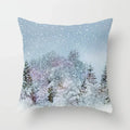 Axyaa Christmas Tree Throw Pillow Cover - Festive Home Decor