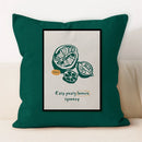 Axyaa Fruit Hot Dog Food Pillowcase Square Cushion Cover Home Decor Sofa Pillows