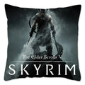 Axyaa Skyrim Meme Cushion Cover - Designer Polyester Cushion Case for Home Decor