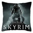 Axyaa Skyrim Meme Cushion Cover - Designer Polyester Cushion Case for Home Decor