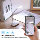 Axyaa LED Desk Lamp: Rechargeable Table Reading Light for Study, Bedroom, 6000K Night Light