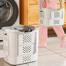 Axyaa Large Foldable Clothes Storage Basket Box: Student Dormitory Organization Solution