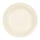 Axyaa Ceramic Deep Plate Set - Cream Color Round Dinnerware for Western Steak