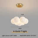 Axyaa Moon Bubble Lamp: Nordic Pendant Light for Bedroom and Dining Room