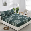 Axyaa Fashion Print Mattress Protector Set for All Seasons