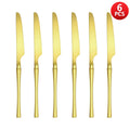 Axyaa Small Waist Gold Cutlery Set - Knife, Fork, Spoon Collection