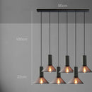 Axyaa Industrial Cement Metal Pendant Light - LED Hanging Lamp for Home and Commercial Spaces