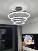 Axyaa Modern LED Chandelier Luxury Bedroom Lamp High-End Nordic Design