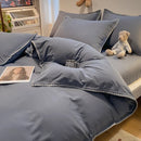 Axyaa Super Soft Cotton Bed Set, Four Season Down Duvet Cover, Great Gift Choice