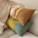 Axyaa Solid Leg Pillowcase for Side Sleepers, Removable Cover, Knee Support, Various Sizes