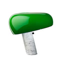 Axyaa Mushroom Style Glass Body Table Lamp Luxury Design for Bedroom and Living Room