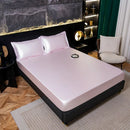 Axyaa Waterproof Mattress Cover, Machine Washable Solid Color Mattress Protector