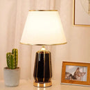 Axyaa Luxe Ceramic Table Lamp for Elegant Living Spaces