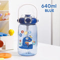 Axyaa Dinosaur Plastic Water Bottle with Handle