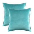 Axyaa Halloween Velvet Throw Pillow Cover Set - Various Sizes & Designs