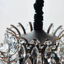 Axyaa Modern Crystal Chandelier Pendant Light for Home Living Room and Coffee Bar