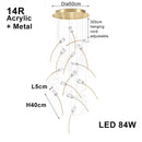Axyaa Tulips Pendant Lights: Elegant Textured Lustre Flowers LED Dimmable Lamps