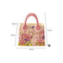 Axyaa Blooming Handbag Vase for Nourishing Fresh Flowers - Floral Decoration Ornament