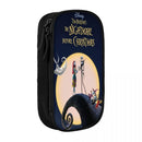 Axyaa Nightmare Before Christmas Pencil Case: Large Storage Bag for Students & Office
