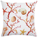 Axyaa Ocean Starfish Shell Cushion Cover - Soft Pillowcase for Living Room Sofa