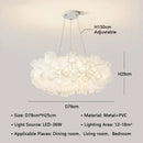 Nordic Chandelier for Axyaa - Modern, Romantic Bedroom Lighting