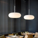 Axyaa Big Ball Pendant Lamp: Nordic Style Hanging Light for Living & Dining Room