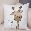 Axyaa Nordic Animal Pillow Case Decor Cover for Sofa - Jungle Theme