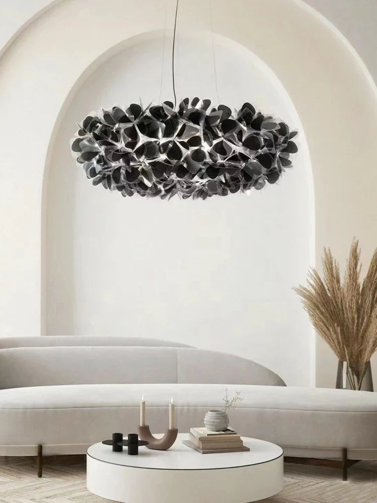 Axyaa Nordic Petal Lustre LED Chandelier for Home Decor