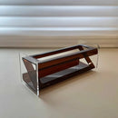 Acrylic Remote Control Organizer Holder Rack by Axyaa - Clear Display Box