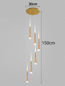 Axyaa Nordic Chandelier, Pendant Lights for Living & Dining Room, Ceiling Light