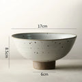 Axyaa Vintage Kiln Coarse Pottery Ramen Salad Dessert Bowl Set