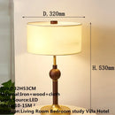 Axyaa Contemporary Retro LED Table Lamp for Living Room Study Bedroom