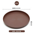 Axyaa Nordic Style Plastic Round Tray for Kitchen and Dining Essentials